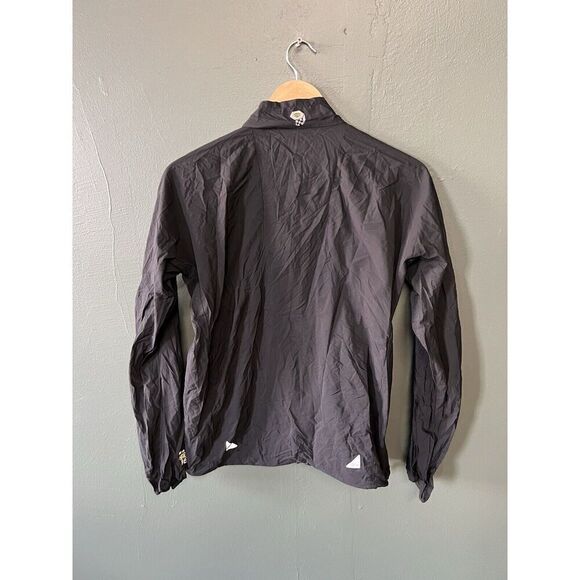 Mountain Hardwear Mens Black Long Sleeve 1/2 Zip Light Weight Sweater size Small - Picture 2 of 3